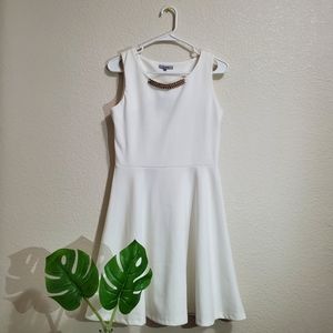 MILK SHAKE White Sleeveless Dress (NEW W/TAG)
